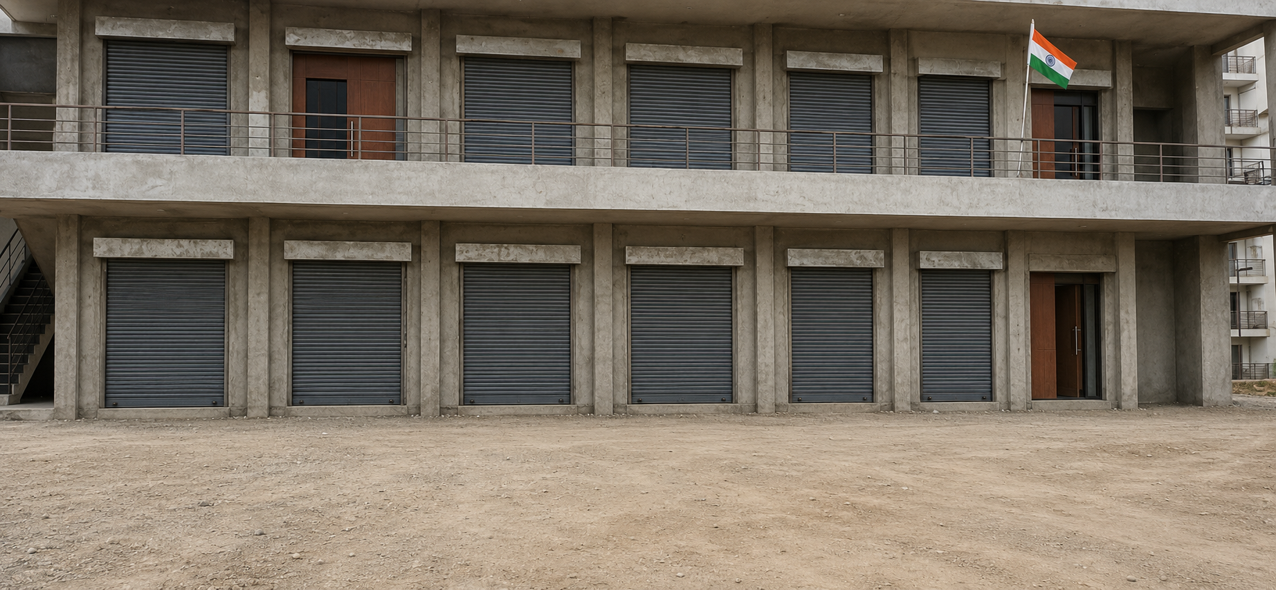 hero · finished shutter / shopfront